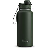 Stevig 1 Hand Leak-Proof Sızdırmaz Çelik Termos 1000 ml Green ST-215 - Çok Renkli