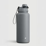 Stevig 1 Hand Leak-Proof Sızdırmaz Çelik Termos 1000 ml Grey ST-214 - Gri - 1 lt