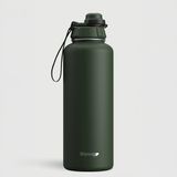 Stevig 1 Hand Leak-Proof Sızdırmaz Çelik Termos 1500 ml Green ST-252 - Yeşil - 1,5 lt