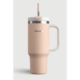 Stevig 2 Moods Tuck-In Tumbler Sızdırmaz Çelik Termos 900 ml Bisque ST-239 - Mercan