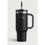 Stevig 2 Moods Tuck-In Tumbler Sızdırmaz Çelik Termos 900 ml Black ST-236 - Siyah