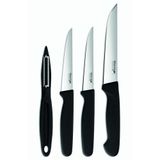 Stevig Cut 4 Fresh Sebze Soyacak ve Bıçak Seti 4 Parça Siyah ST-401