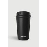 Stevig St-250 4 Work Flip Open Coffee 400 ML Siyah Mug Çelik Termos