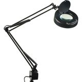 Steweld 8064Esd Işıklı Masa Büyüteçi 3 Diopter Siyah