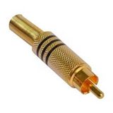 STI LE-5001 RCA METAL JAK KABLO TİPİ ERKEK(10LU HAZIR PAKET)