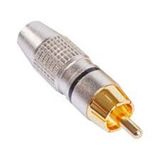 STI LE-5021 RCA METAL JAK KABLO TİPİ ERKEK (10LU HAZIR PAKET)