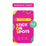 Stick On Spots S.o.s Band - 15 Adet Sivilce/akne Bandı - Pimple Patch- Hidrokolloid Bant X2