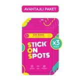Stick On Spots S.o.s Band - 15 Adet Sivilce/akne Bandı - Pimple Patch- Hidrokolloid Bant X3