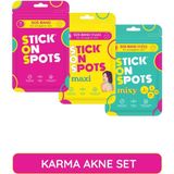 Stick On Spots S.O.S Band Original (15’li) & Maxi (6’lı) & Mixy (24’lü): Karma Akne Set-%100 Hidrokolloid