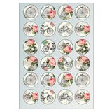 Sticker Adresim Yuvarlak Bisiklet Sticker Seti - Planner - Ajanda - Bullet Journal Için Uygun Set