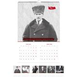 Sticker Art 2026 Atatürk Duvar Denizci Gemici Takvimi 33 x 48 cm