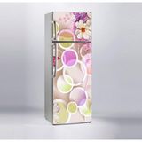Sticker Art Buzdolabı Sticker Kaplama Dolap Kaplama Etiketi Renkli Yuvarlak