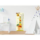 Sticker Art Çocuk Odası Bebek Odası Boy Ölçer Boy Cetveli Sticker Ayı ve Bal