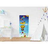Sticker Art Çocuk Odası Bebek Odası Boy Ölçer Boy Cetveli Sticker Gökyüzü