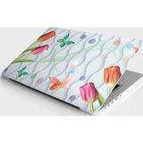 Sticker Art Laptop Sticker Bilgisayar Notebook Pc Kaplama Etiketi 3D Lale Kelebek