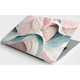 Sticker Art Laptop Sticker Bilgisayar Notebook Pc Kaplama Etiketi Lüks Mermer Pastel Pembe