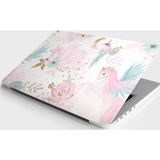 Sticker Art Laptop Sticker Bilgisayar Notebook Pc Kaplama Etiketi Pembe At ve Kuş