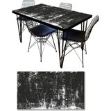 Sticker Art Masa Kaplama Folyosu Mobilya Masa Kaplama Folyoları Grunge - 80 x 120 cm - Renkli
