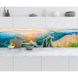 Sticker Art Mutfak Tezgah Arası Folyo Fayans Kaplama Folyosu Çin Seddi 60x200 CM