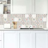 Sticker Art Mutfak Tezgah Arası Folyo Fayans Kaplama Folyosu Çizim Desen 2 60 x 100