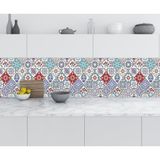 Sticker Art Mutfak Tezgah Arası Folyo Fayans Kaplama Folyosu Türk Seramik Karo 60x200 CM