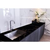 Sticker Art Tezgah Üstü Fayans Kaplama Folyosu Mutfak Tezgahı Kaplama Black Marble 70 cm x 5 Metre