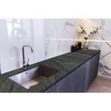 Sticker Art Tezgah Üstü Fayans Kaplama Folyosu Mutfak Tezgahı Kaplama Dark Grey Marble 70 cm x 4 Metre