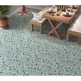 Sticker Art Yer Kaplama Zemin Kaplama Folyosu 65x130 cm Terrazzo Floor Color