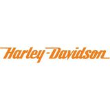 Sticker Atölyesi Harley Davidson Motorcu Sticker - 14009 - Turuncu - 3.5 x 25 cm