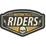 Sticker Atölyesi Rider Motosiklet Sticker - 14212 - 10 x 6 cm - Renkli