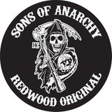 Sticker Atölyesi Sons Of Anarchy Sticker - 13023 - 10 x 10 cm - Renkli
