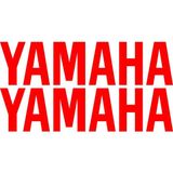 Sticker Atölyesi Yamaha Sticker - 14056 - Kırmızı - 5 x 20 cm