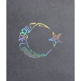 Sticker Dizayn Ay Yıldız Türkiye Cumhuriyeti Atatürk Sticker - Araba Oto Cam Karavan Motosiklet Sticker - 00053 - Hologram - 80x65 Cm