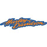 Sticker Fabrikası Harley Davidson Sticker 00313 - Mavi - 6,5 x 26 cm