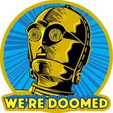 Sticker Fabrikası Star Wars 9x9 cm Duvar Stickerı