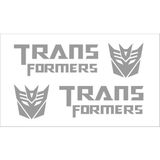 Sticker Fabrikası Transformers Araba Aynası Sticker 00762 - 17 x 4,5 cm - Renkli