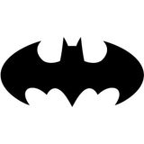Sticker House Batman Amblem 20x10 cm Araç Oto Laptop Duvar İçin Sticker