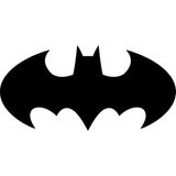 Sticker House Batman Amblem 25x12 cm Araç Oto Laptop Duvar İçin Sticker