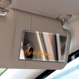 Sticker Iyi Ki Varsın 9x2 cm Iyi Ki Varsın Güneşlik Ayna Yazısı Araba-Motosiklet Cam Etiket Hologram - Turuncu