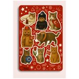 sticker Kedi Çıkartma Sayfası | Türk Kültür Temalı Çıkartmalar - Defter, Laptop, Valiz