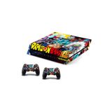Sticker Market Ps4 Uyumlu Fat Dragon Ball Playstation Kaplama Sticker Seti