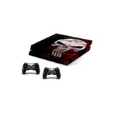 Sticker Market Ps4 Uyumlu Fat Punisher Playstation Kaplama Sticker Seti