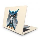 Sticker Master Blue Owl With Ornaments Full Skin Macbook Pro 16 2021 A2485
