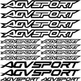 Sticker Masters Agv Sport Sponsor 2 Set Sticker