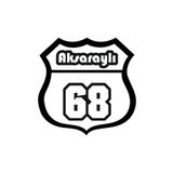Sticker Masters Aksaraylı 68 Oto Etiket Sticker