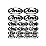 Sticker Masters Arai Sponsor Set Sticker