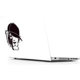 Sticker Masters Black Lion With Hat Laptop Duvar Stickerı
