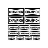 Sticker Masters Champion Sponsor Set Sticker