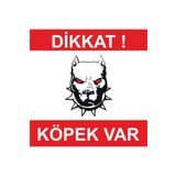 Sticker Masters Dikkat Köpek Var Sticker