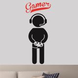 Sticker Masters Gamer Oyuncu Duvar Çocuk Odası Sticker